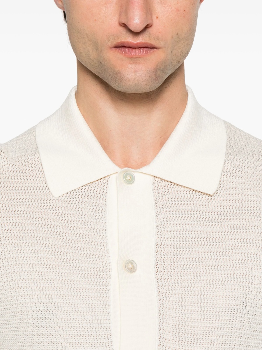 Tricou Polo Tom Ford alb - Img 4