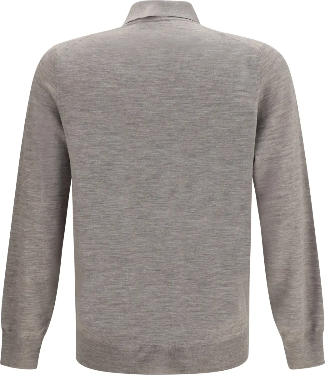 Tricou Polo Virgin wool polo Sweater - Img 2
