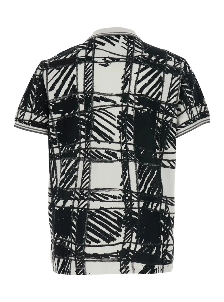 Tricou polo Vivienne Westwood negru din bumbac - Img 2