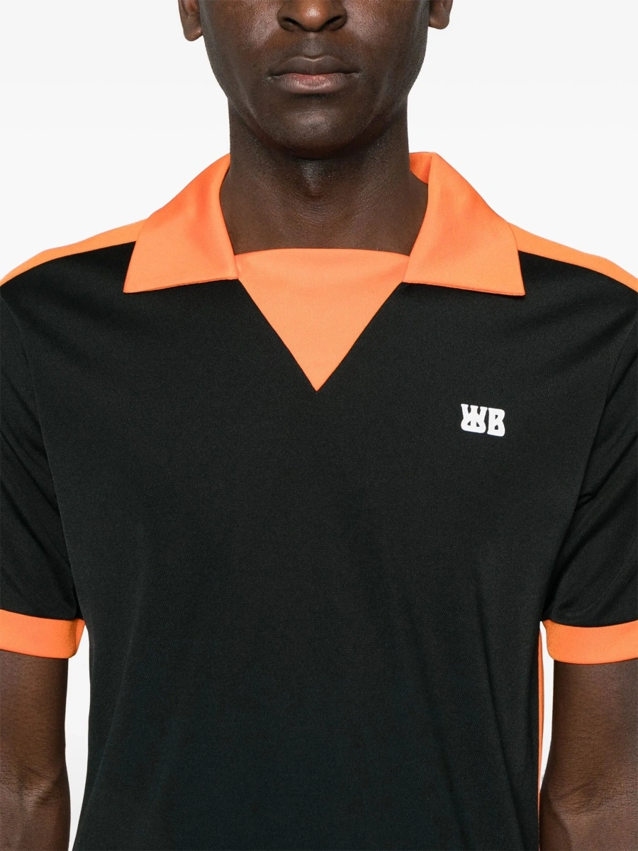 Tricou Polo WALES BONNER negru - Img 5