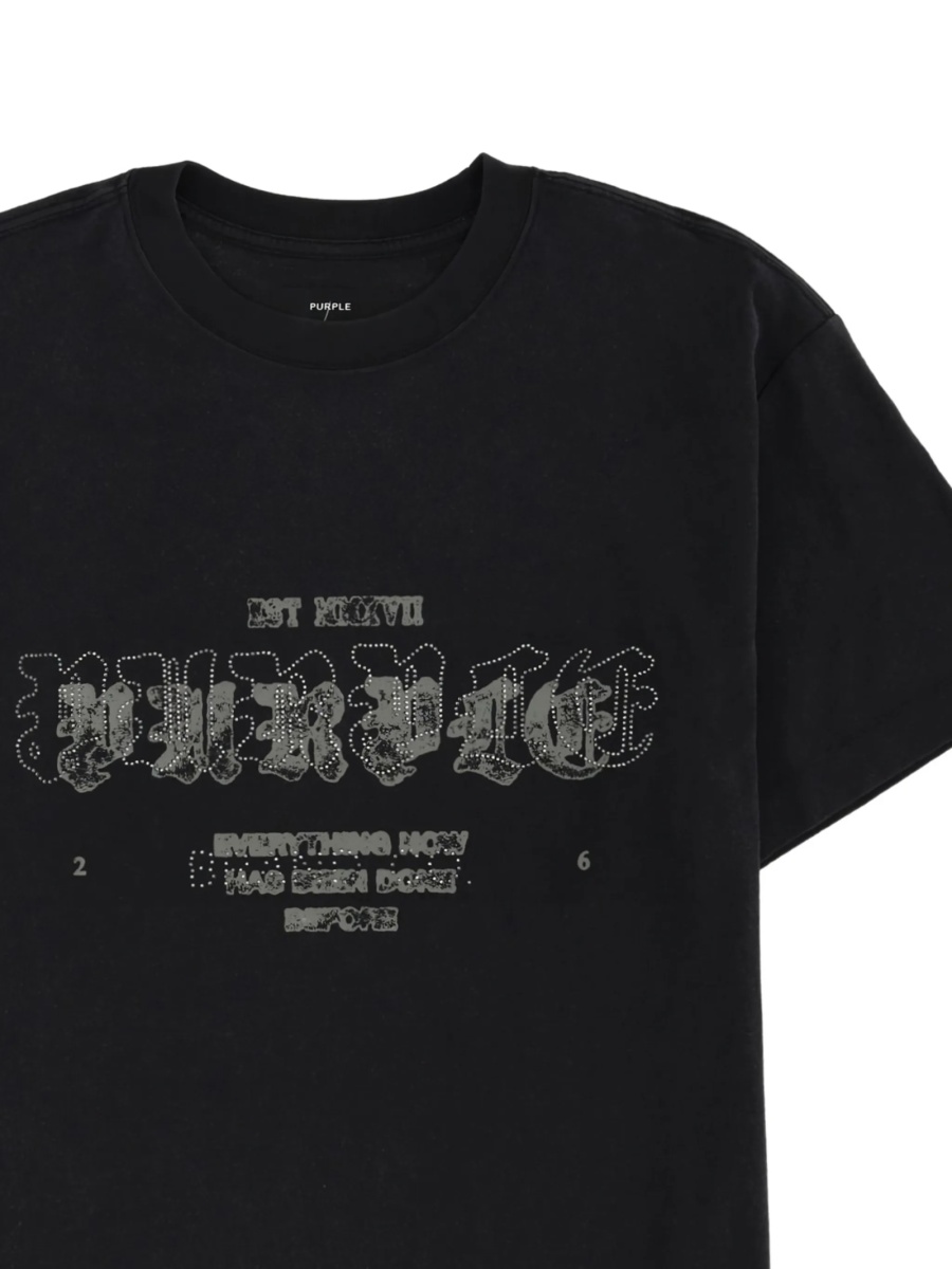 Tricou PURPLE BRAND negru - Img 2
