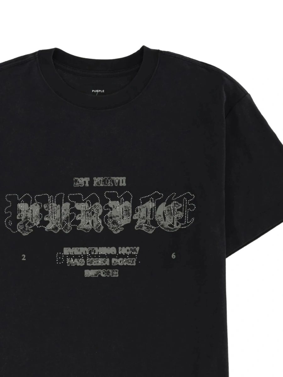 Tricou PURPLE BRAND negru - Img 2