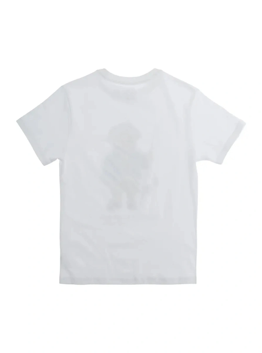 Tricou Ralph Lauren alb din bumbac - Img 2