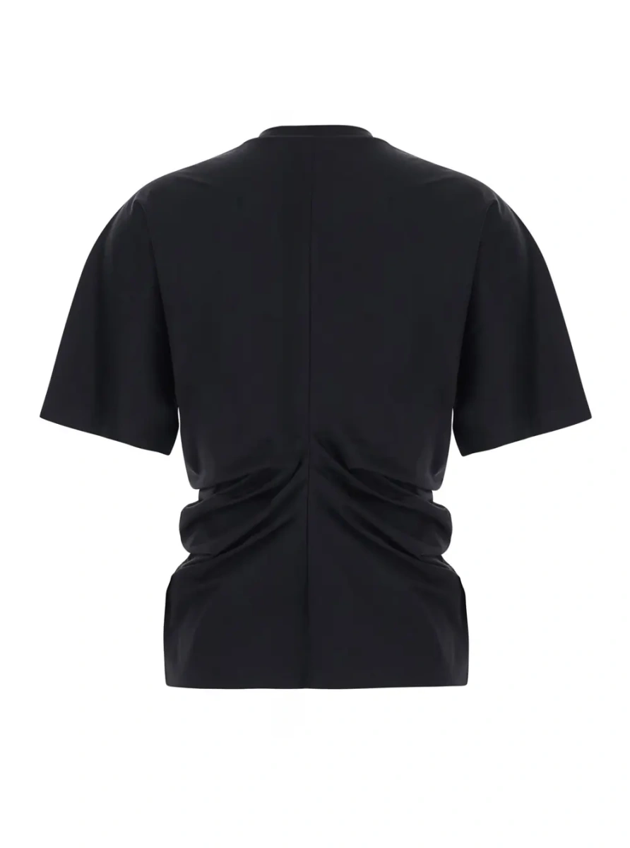 Tricou ROHE negru din bumbac - Img 2