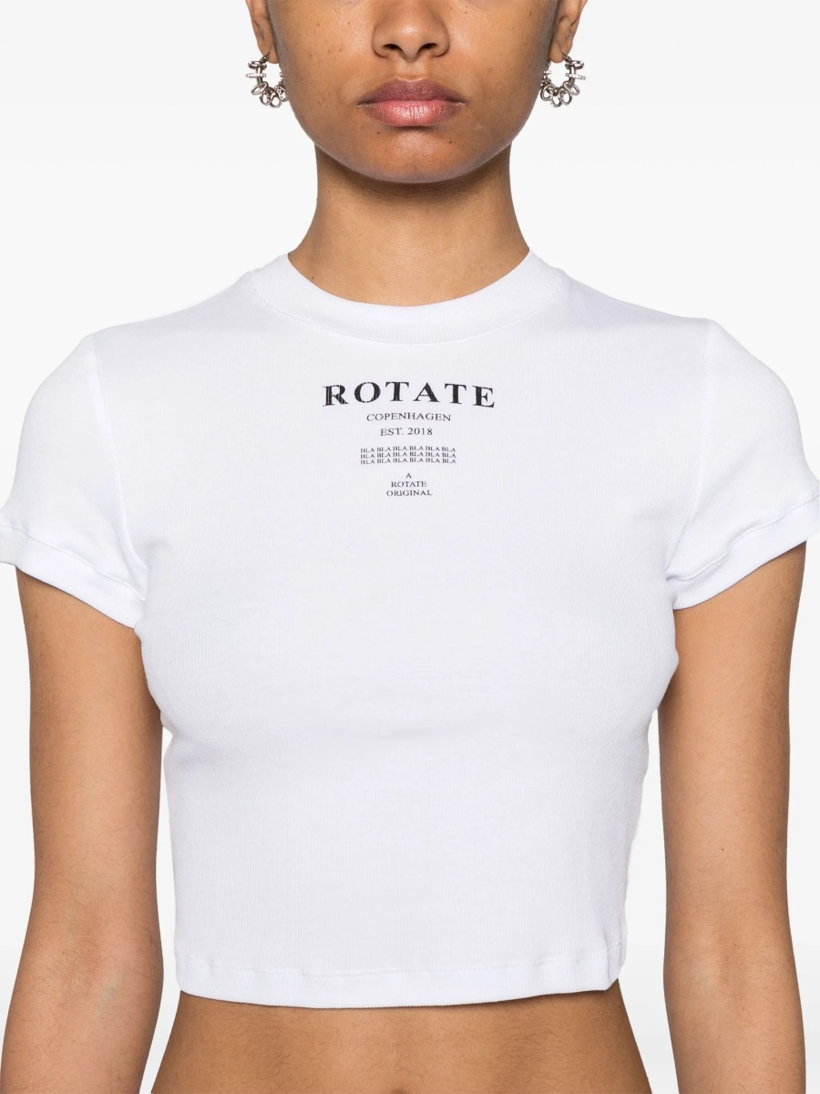 Tricou ROTATE Birger Christensen alb - Img 5