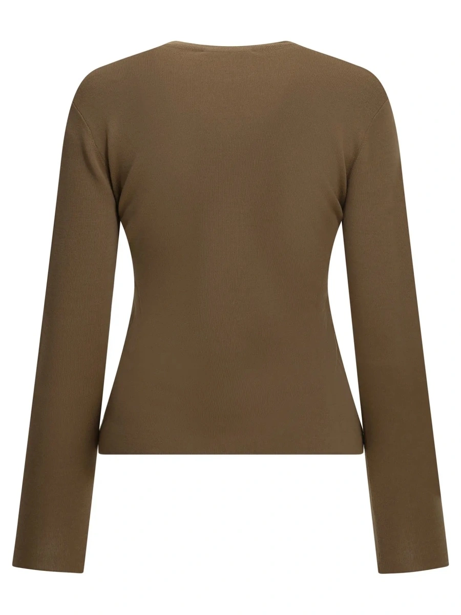 Tricou Round-neck T-shirt made of virgin wool - Img 2