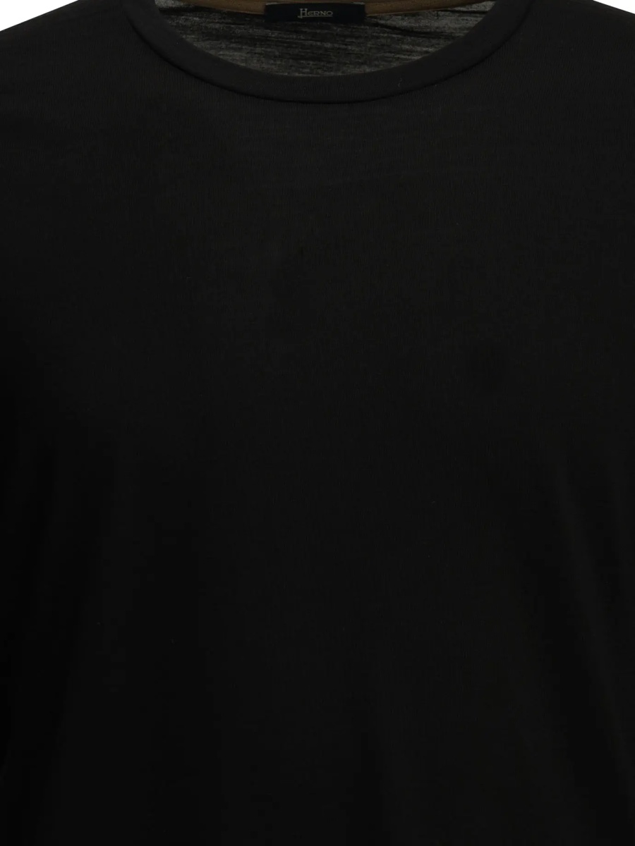Tricou Round-neck wool T-shirt - Img 3
