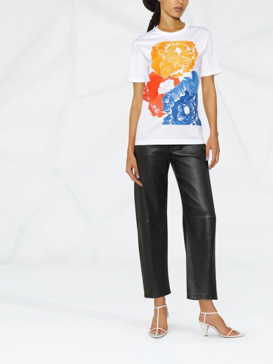 Tricou Salvatore Ferragamo alb - Img 2