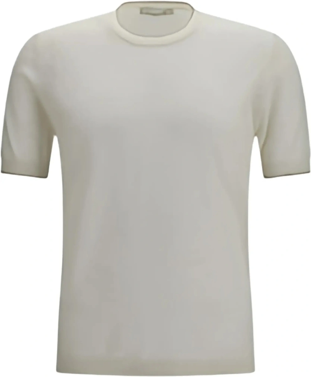 Tricou Short-sleeved linen blend Shirt - Img 8