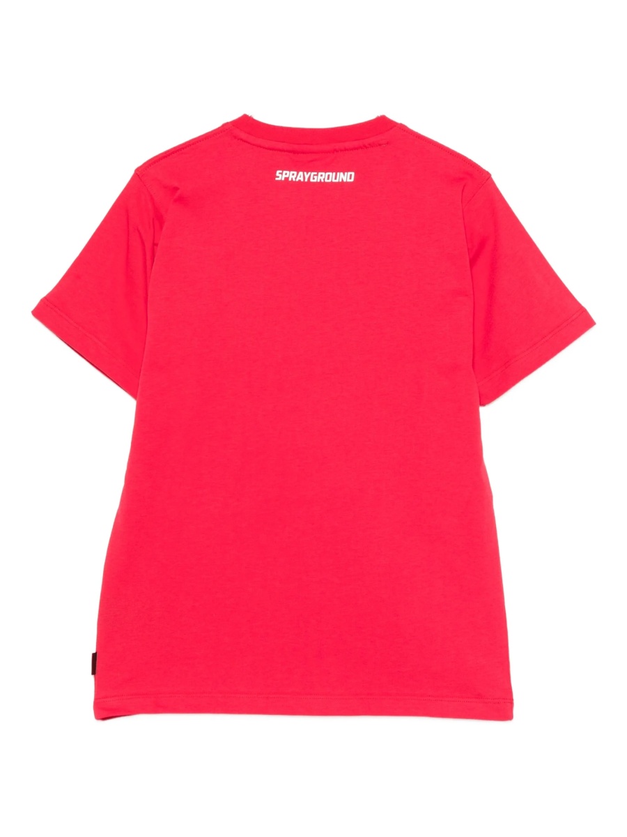 Tricou Sprayground rosu - Img 2