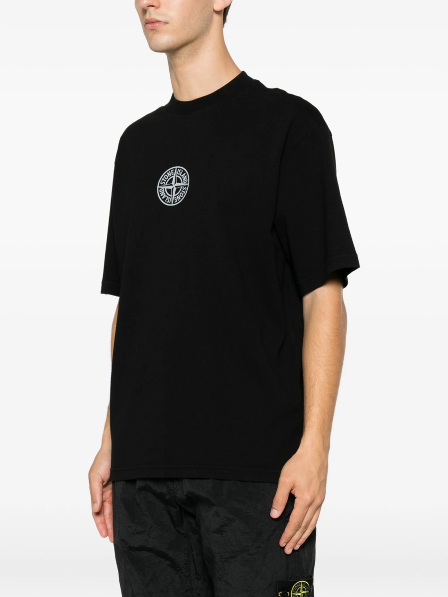 Tricou Stone Island negru - Img 3