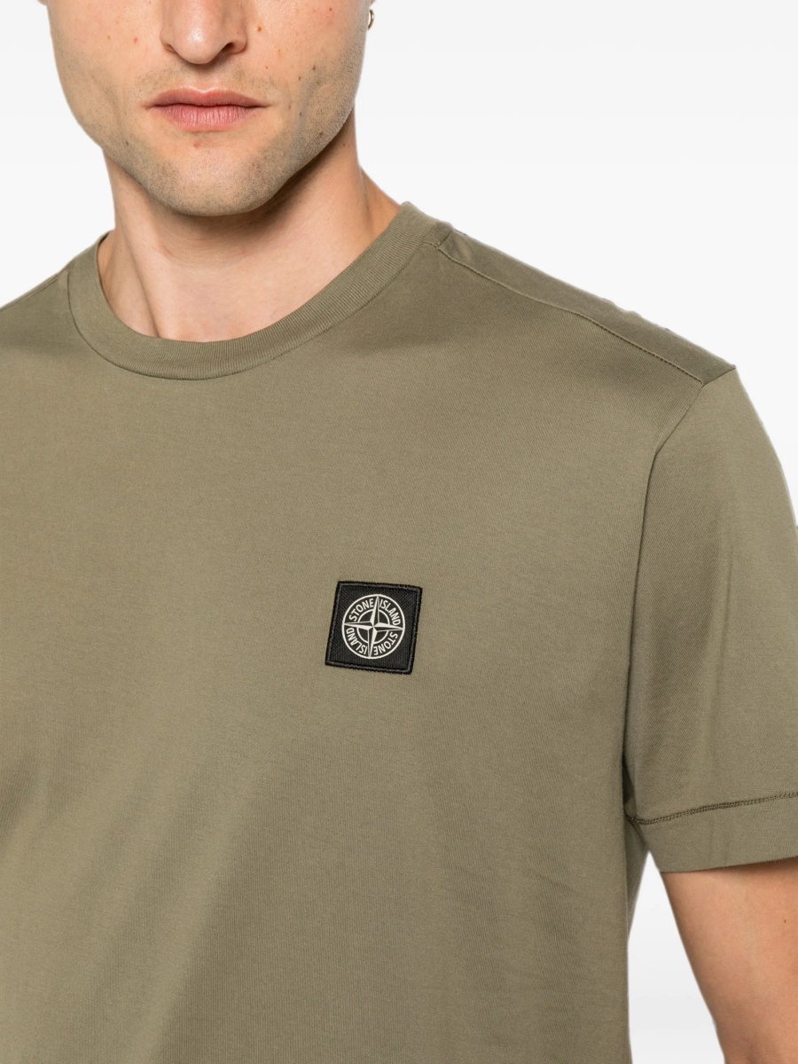 Tricou Stone Island verde - Img 5