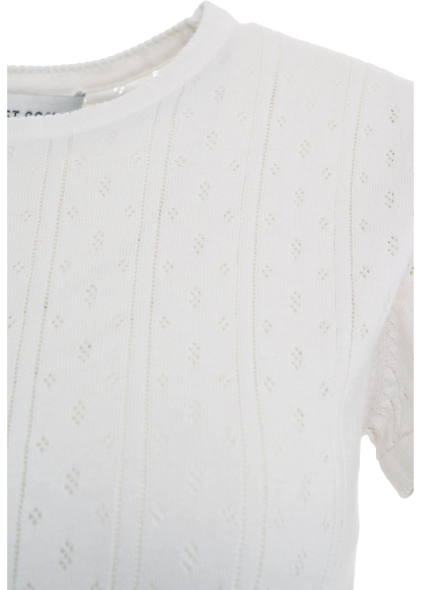 Tricou T-shirt 'Pointelle' - Img 4