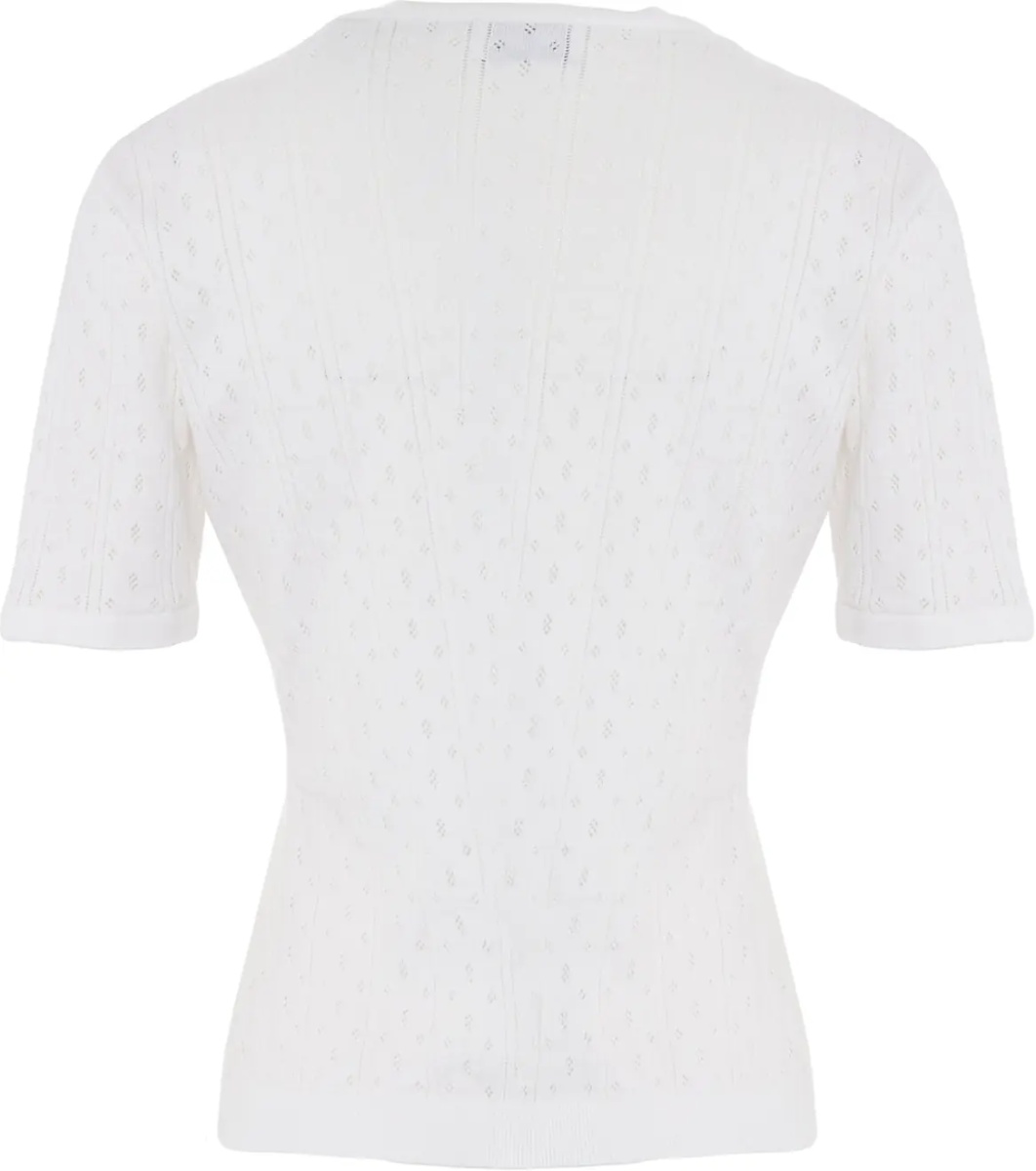 Tricou T-shirt 'Pointelle' - Img 3