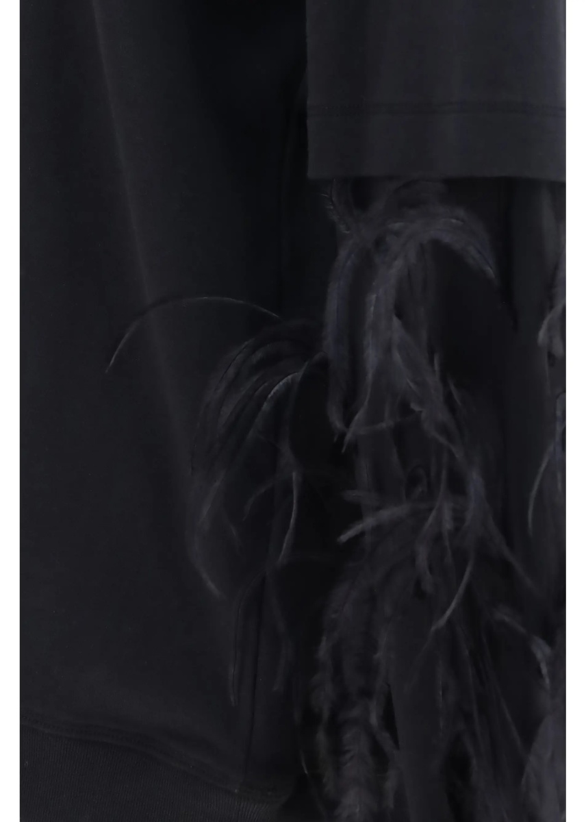 Tricou Troy double-sleeve feather Top - Img 3