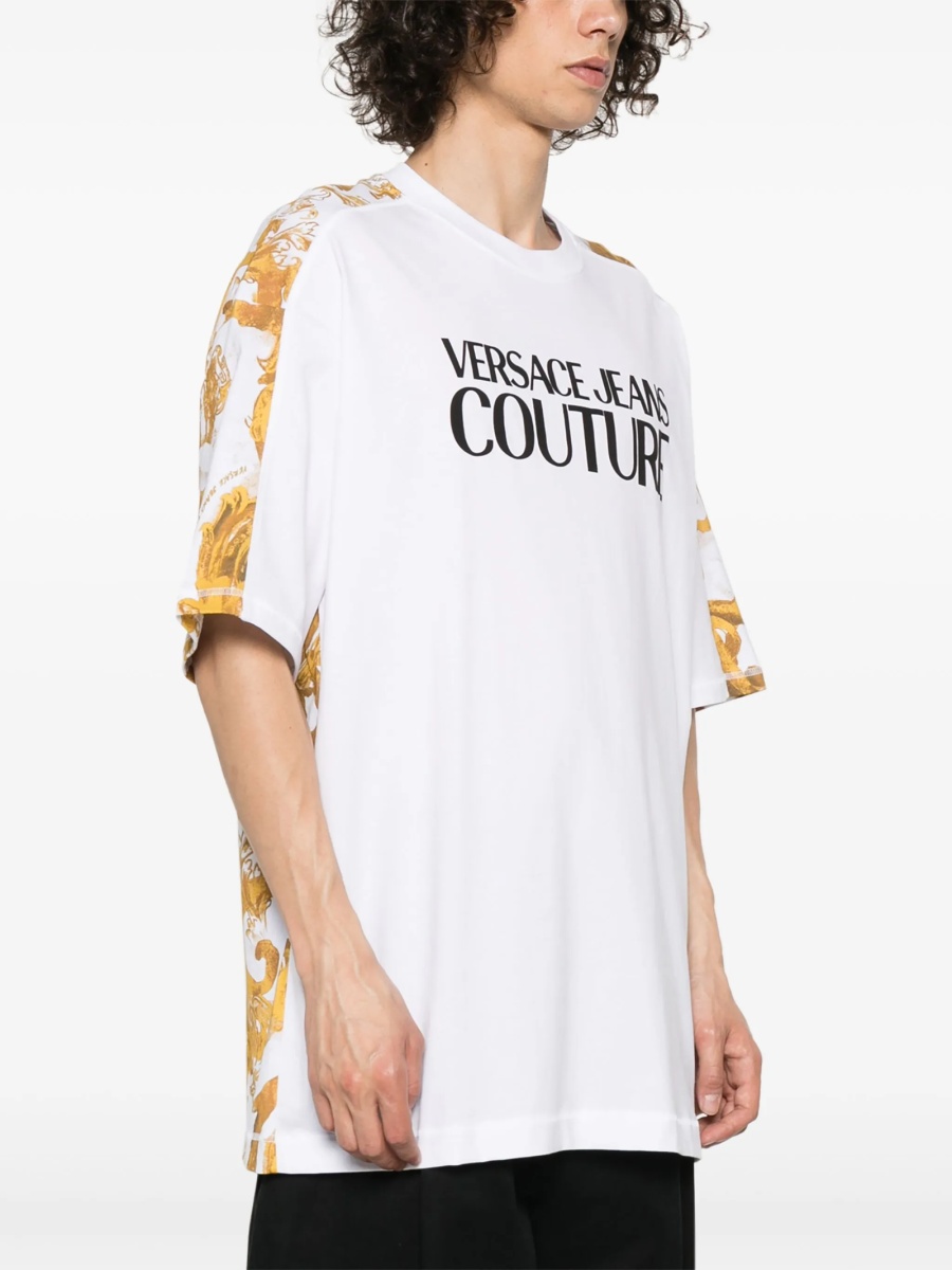 Tricou Versace Jeans Couture alb - Img 3