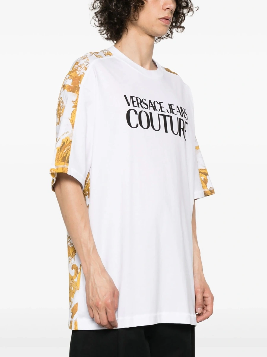 Tricou Versace Jeans Couture alb - Img 3