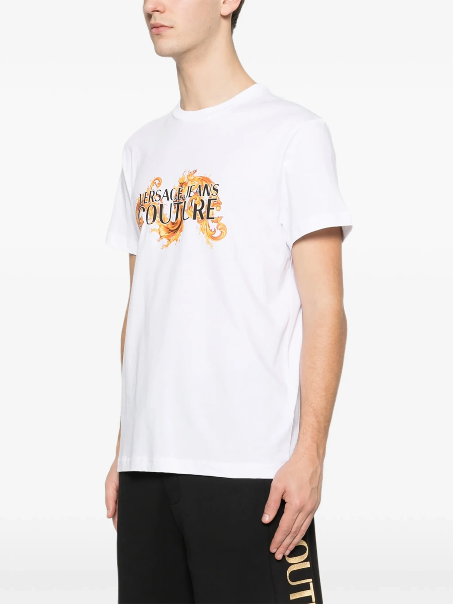 Tricou Versace Jeans Couture alb - Img 3