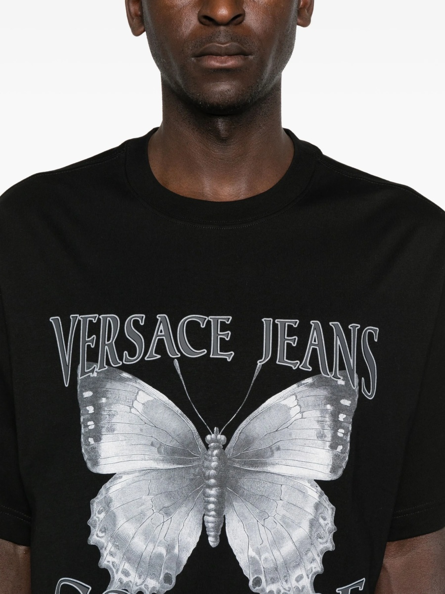 Tricou Versace Jeans Couture negru - Img 4