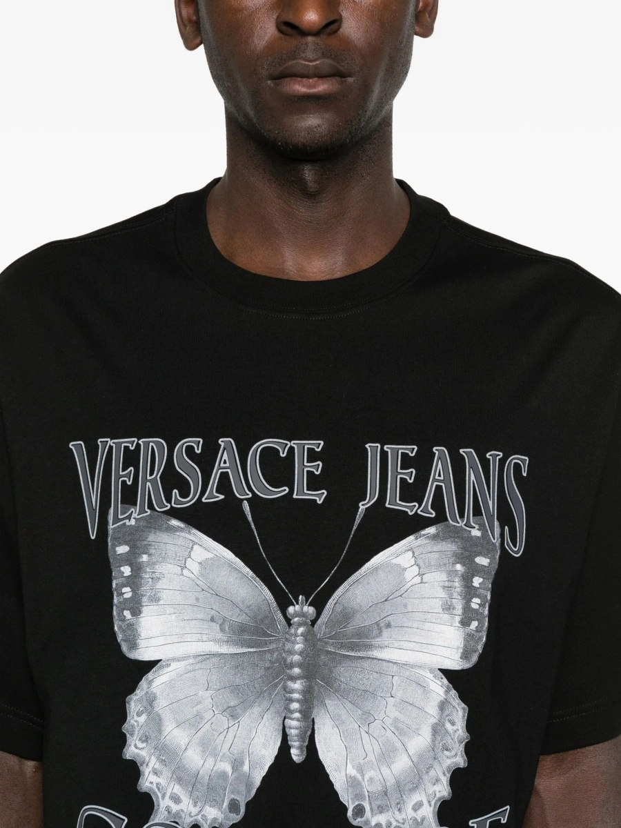 Tricou Versace Jeans Couture negru - Img 4