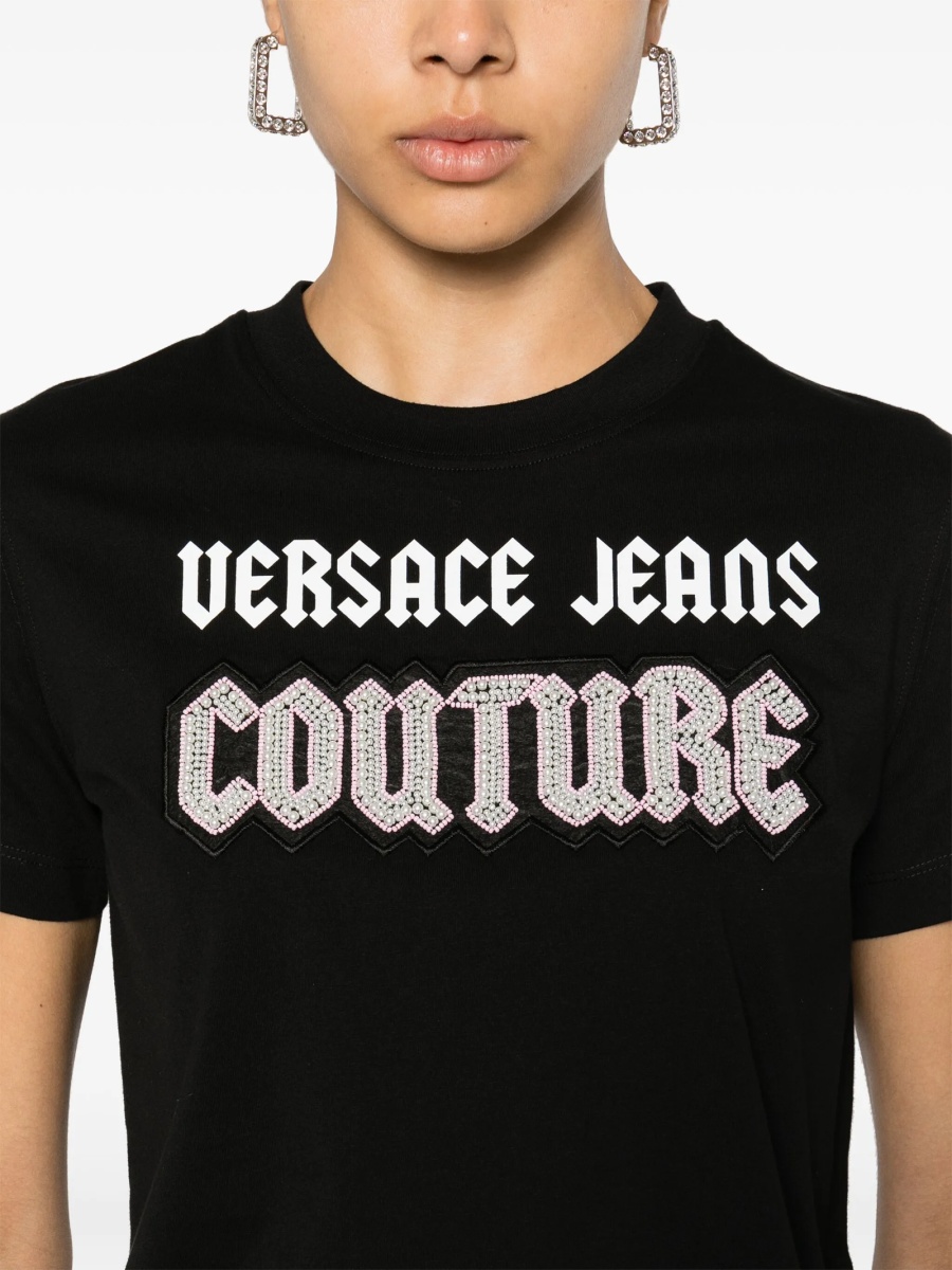 Tricou Versace Jeans Couture negru - Img 5