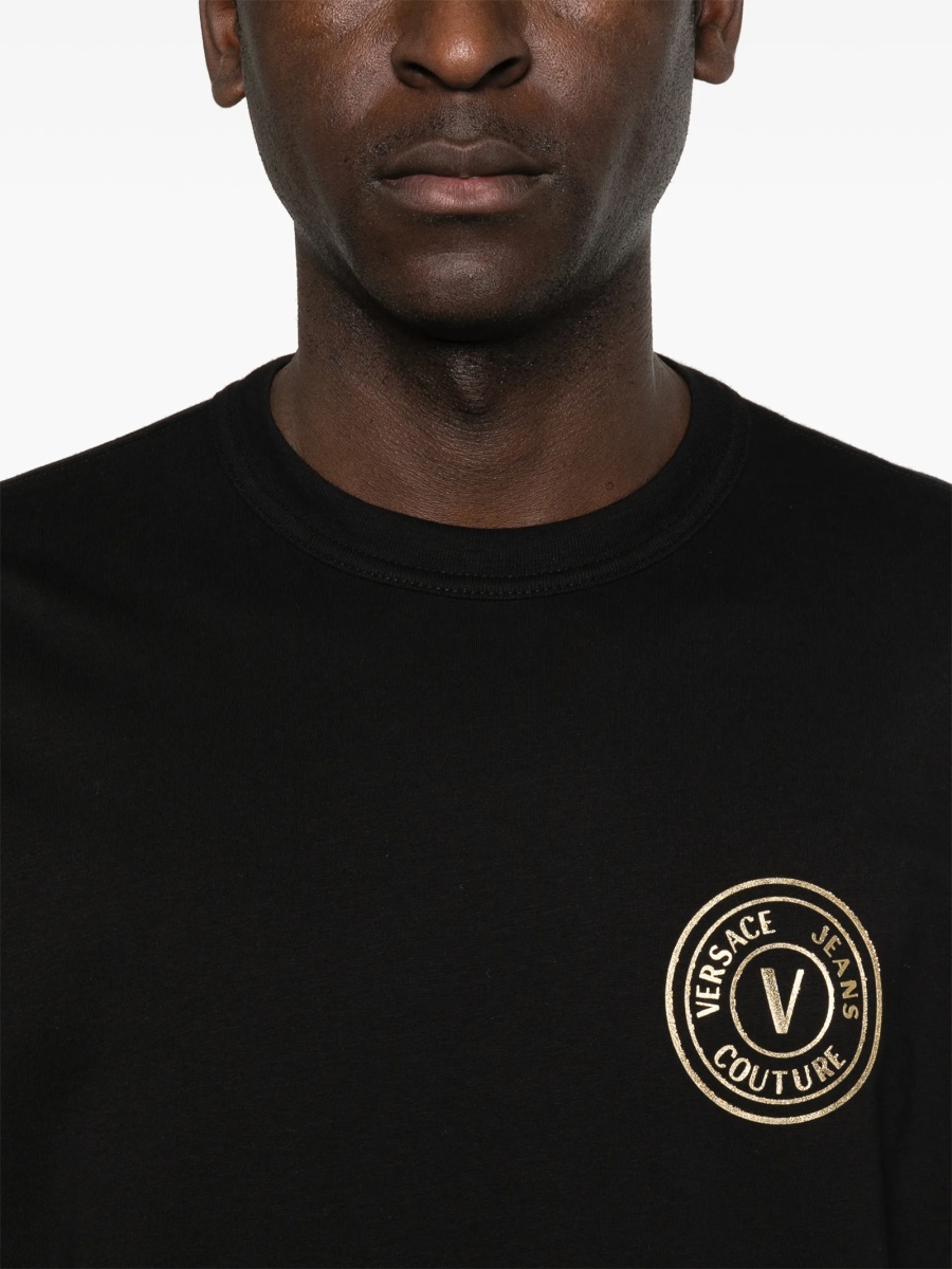 Tricou Versace Jeans Couture negru - Img 5