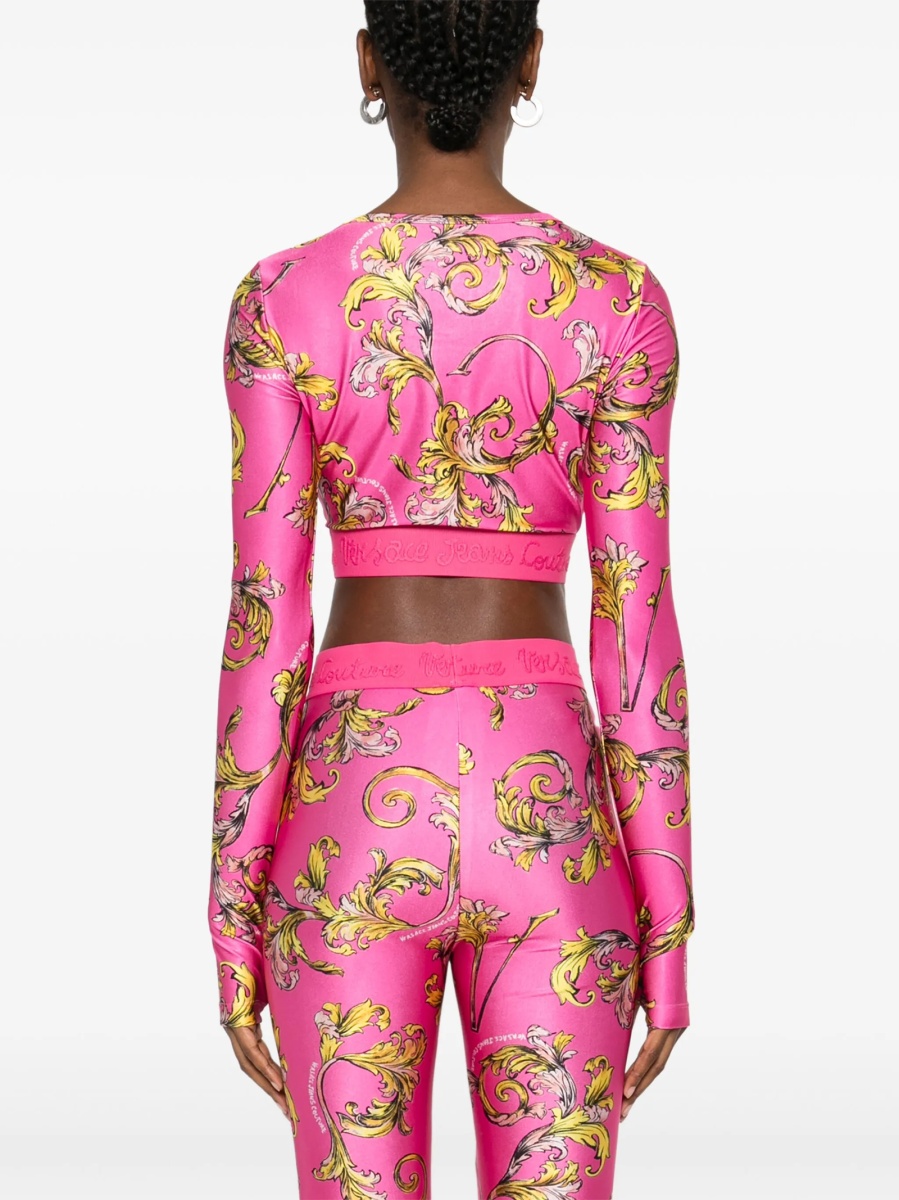 Tricou Versace Jeans Couture roz - Img 4