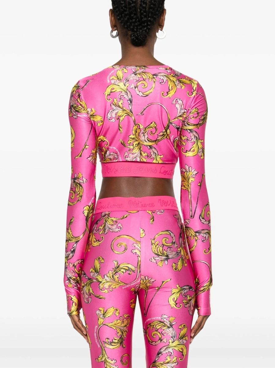 Tricou Versace Jeans Couture roz - Img 4