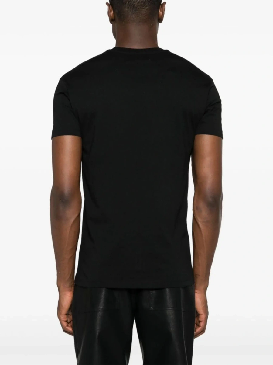 Tricou Vivienne Westwood negru din bumbac 'Orb' - Img 7