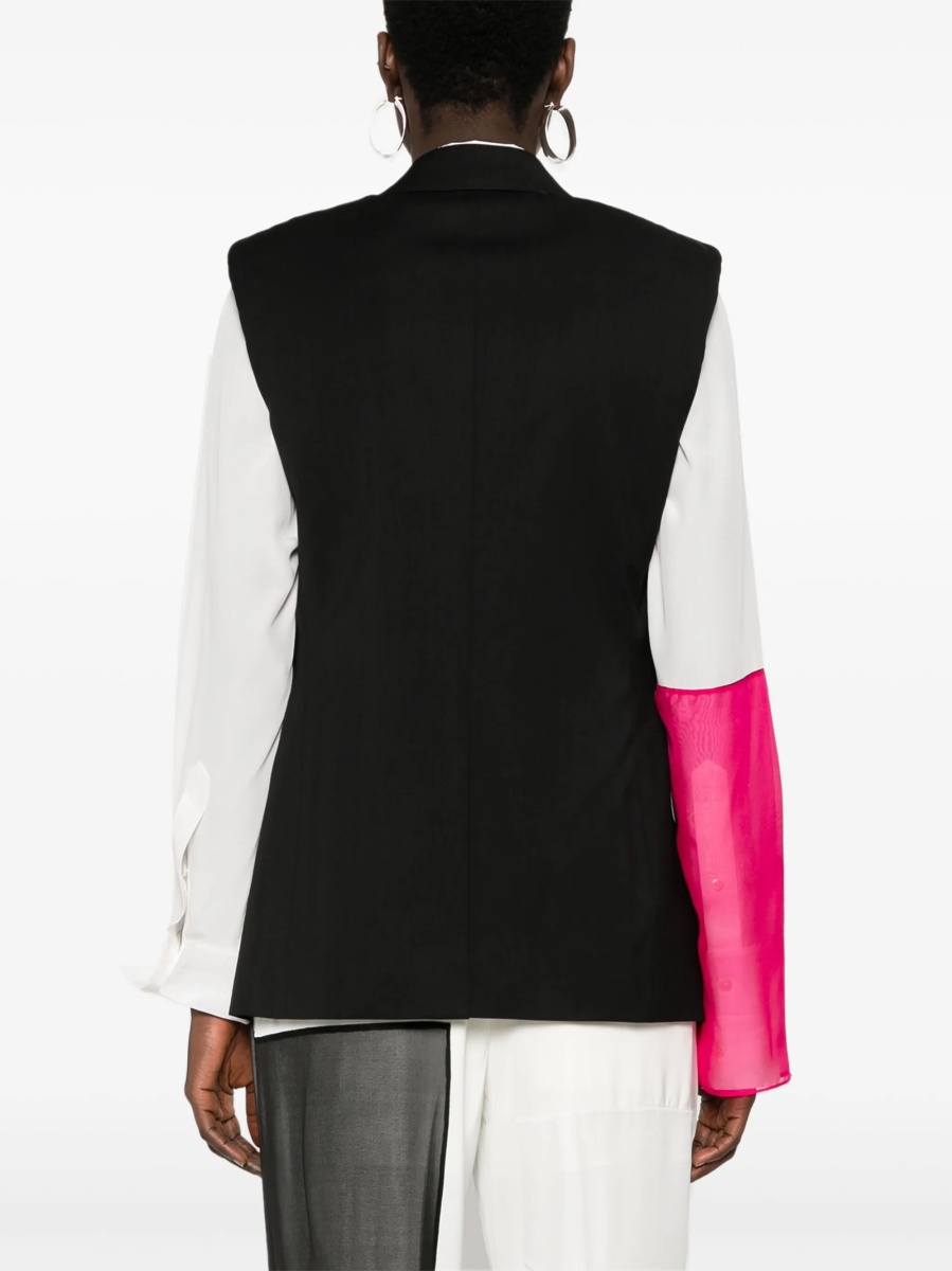 Vesta HELMUT LANG neagra din lana - Img 4