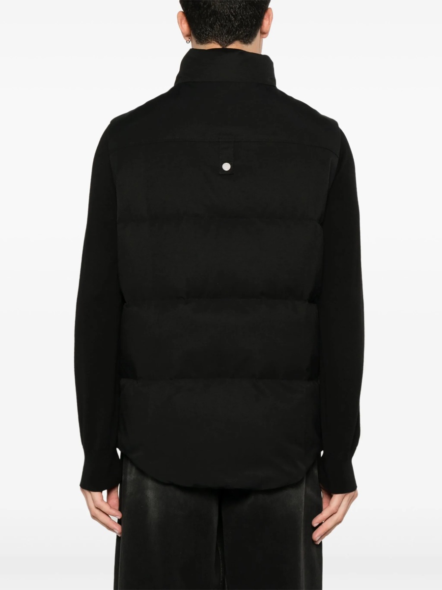 Vesta Moose Knuckles neagra din bumbac si nylon - Img 4