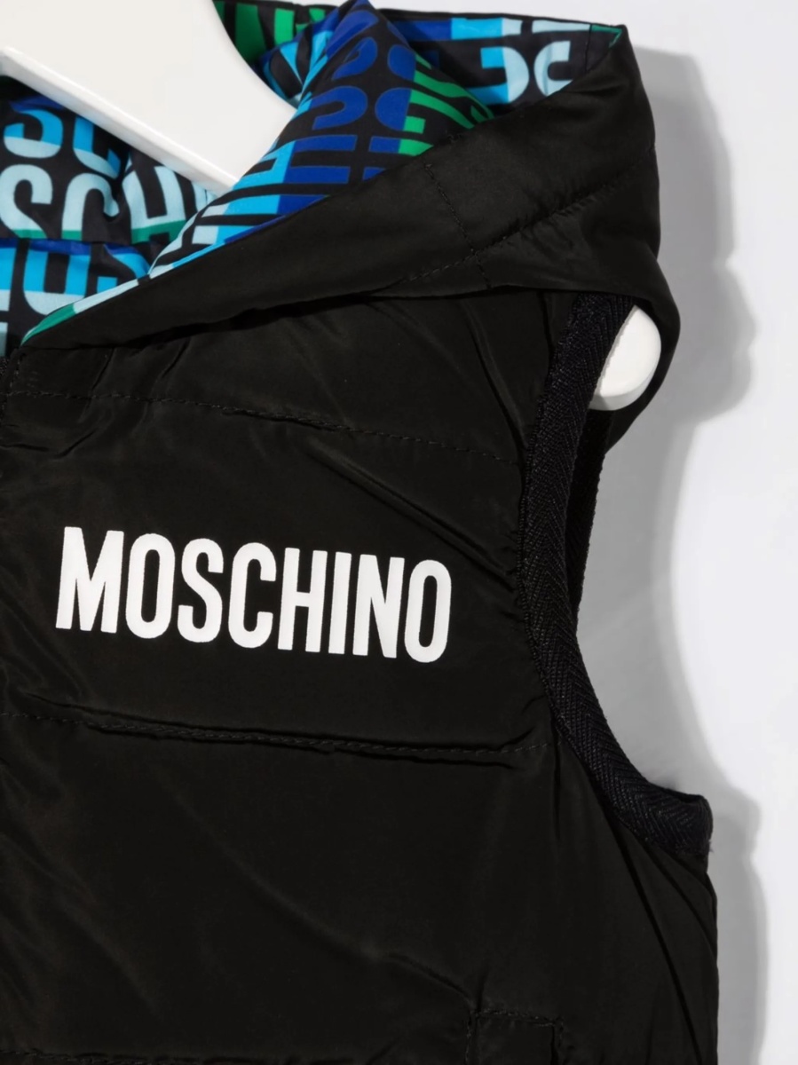 Vesta Moschino neagra din polyester - Img 3