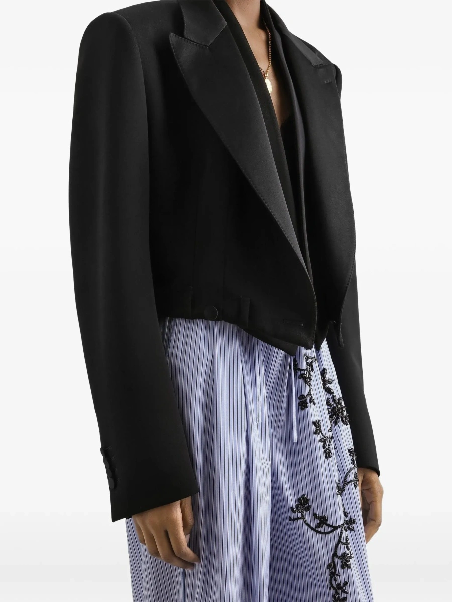 Vesta Sicilia double-breasted wool gabardine Jacket - Img 7