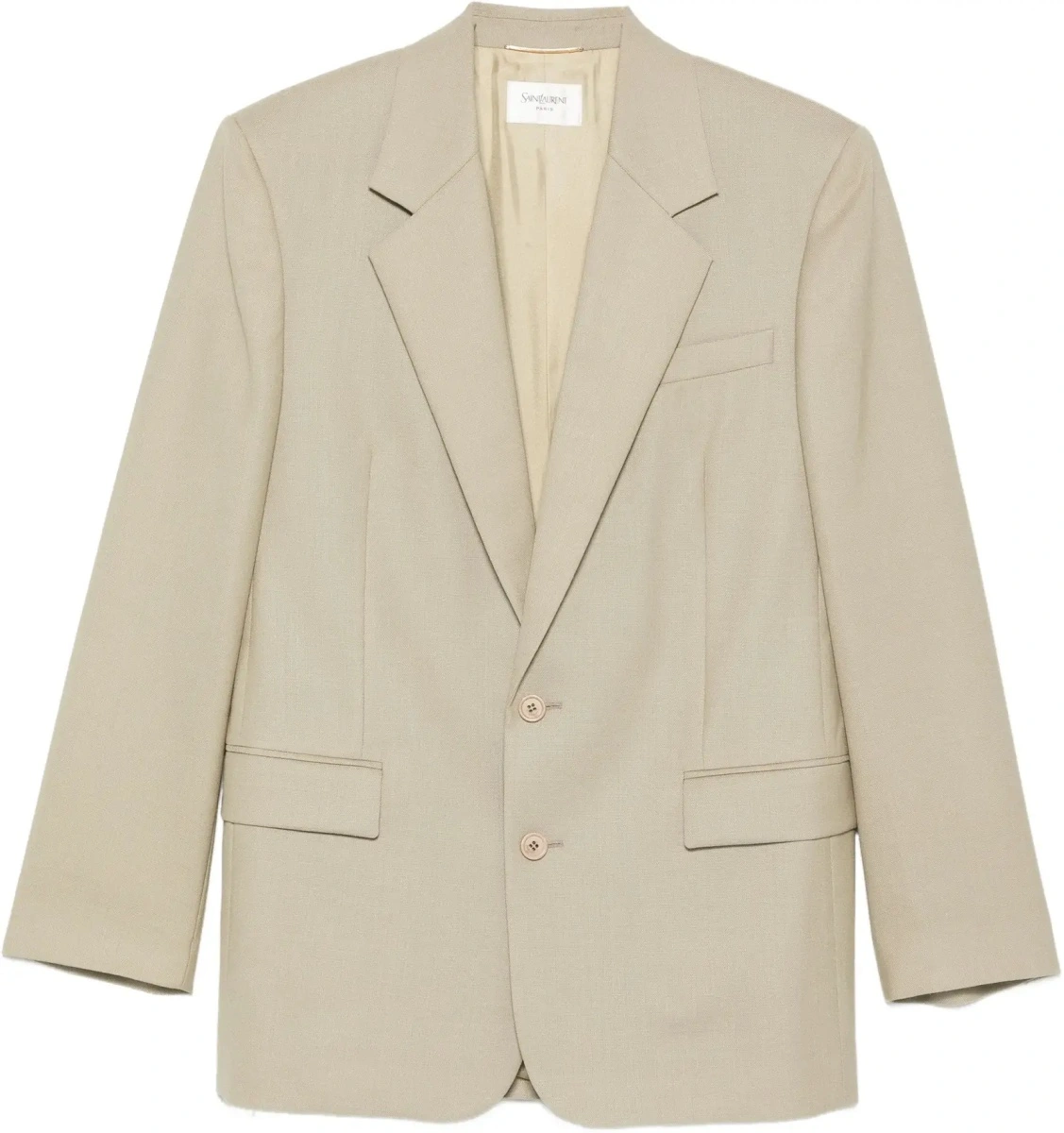 Vesta Single-breasted Jacket in wool and silk - Img 8