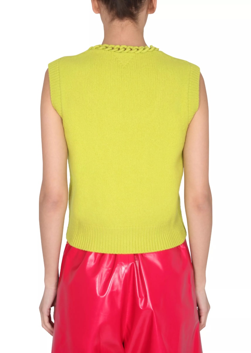 Vesta Vest With Crochet Chain - Img 3
