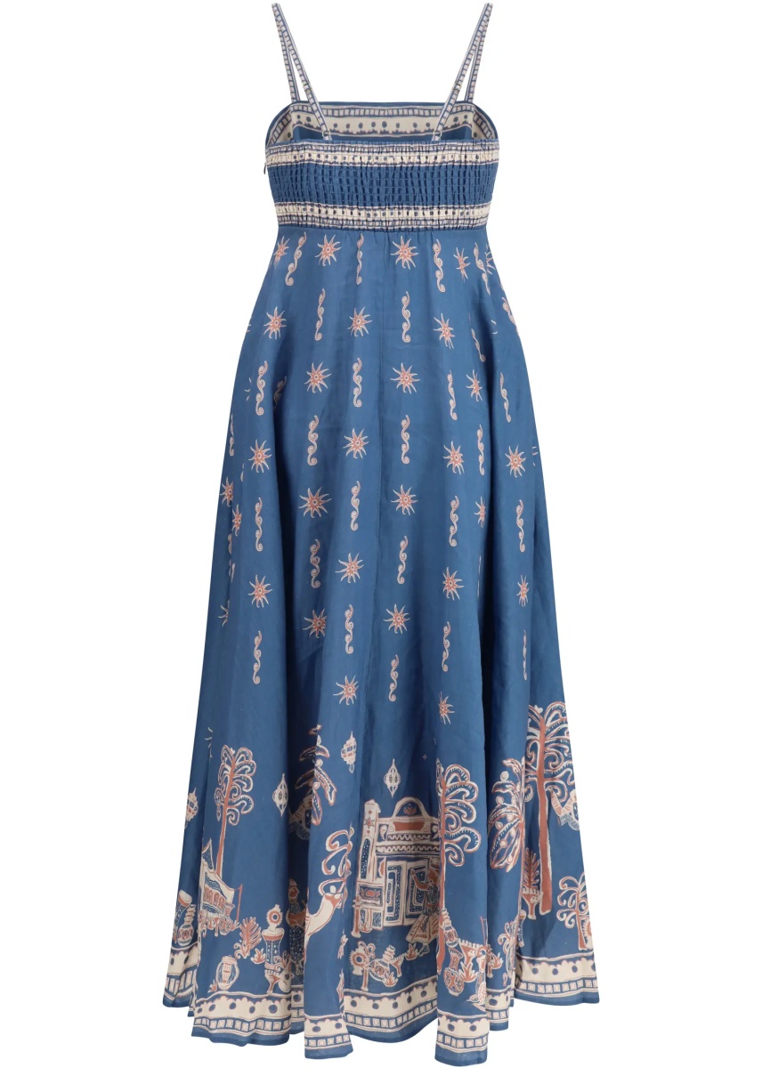 Acacia linen maxi Dress - Img 2