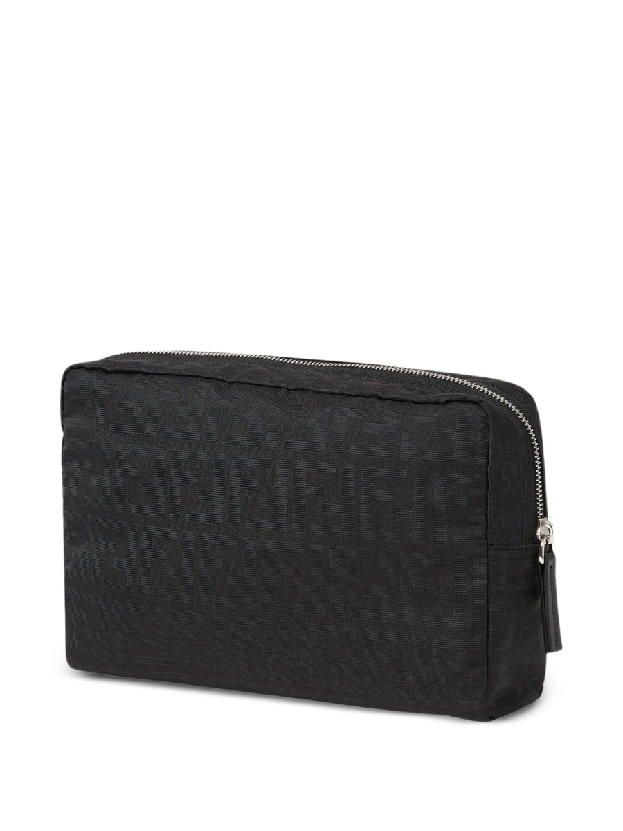 Accesorii de voiaj Fendi negre din polyester - Img 2