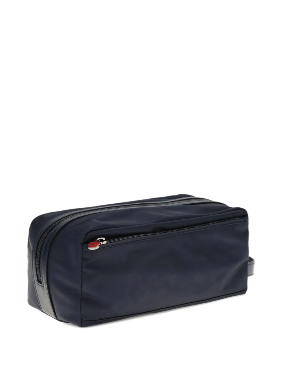 Accesorii de voiaj KITON albastre din material textil - Img 2