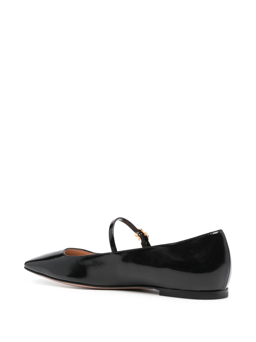 Balerini Gianvito Rossi negri din piele - Img 3
