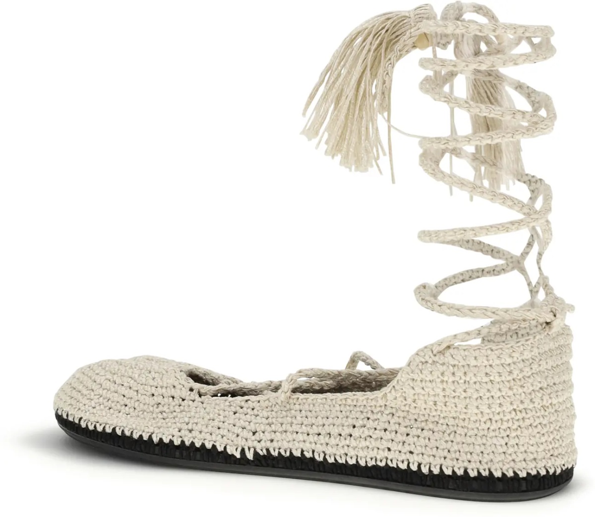 Balerini The Sound Of The Sea lace-up Ballerinas - Img 3