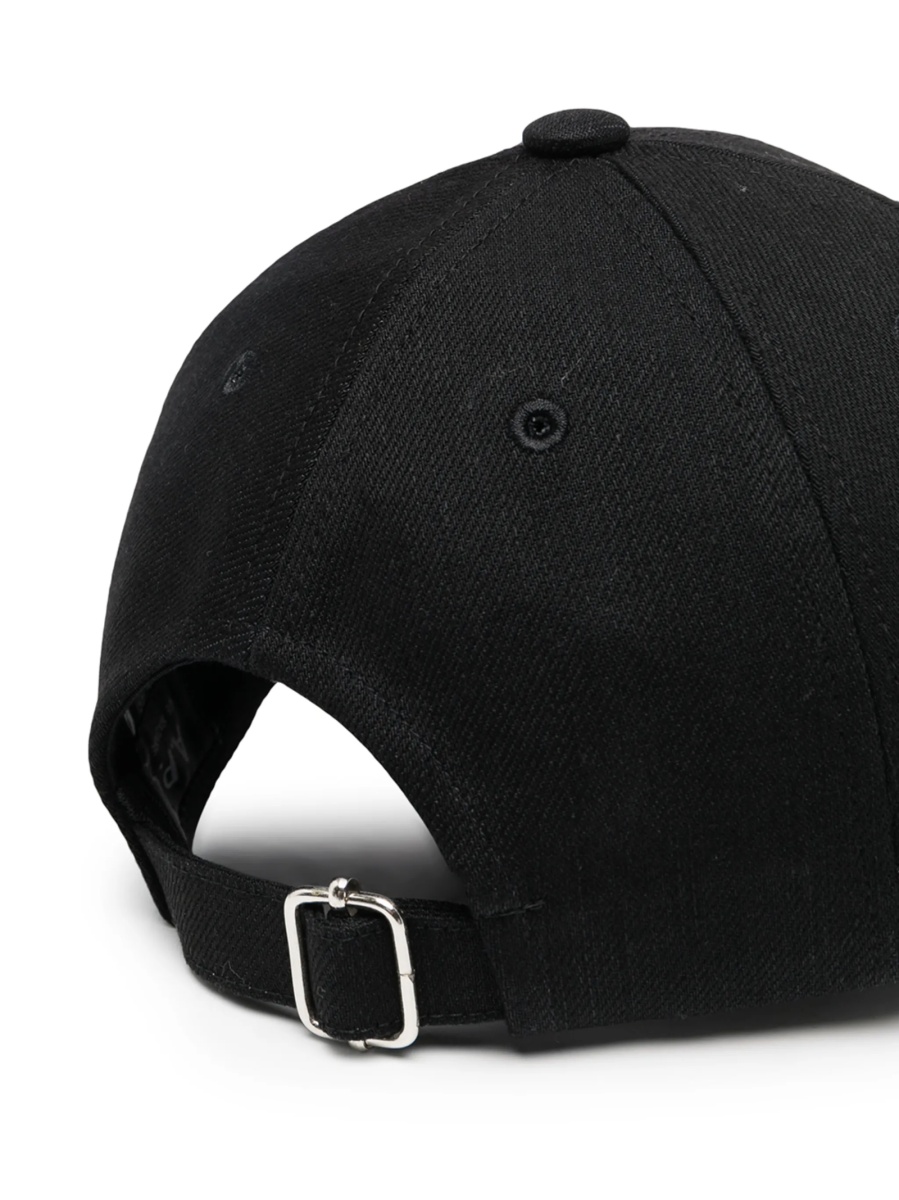 Basca A.P.C. neagra din spandex/elastan si bumbac - Img 2