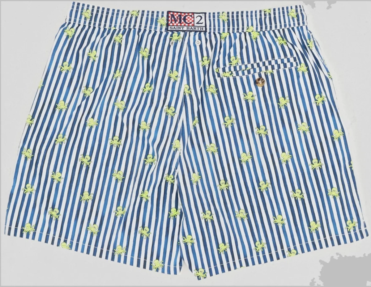 Bermude Costume Da Bagno Con Stampa - Img 2