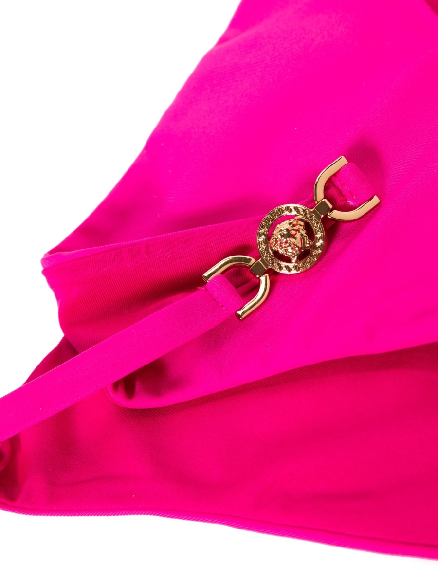 Bikini Versace Medusa ’95 roz din poliamida si elastan - Img 3