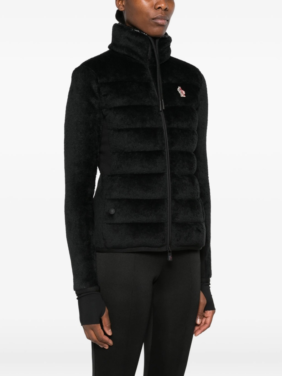 Blana Moncler Grenoble neagra din elastan si polyester - Img 3