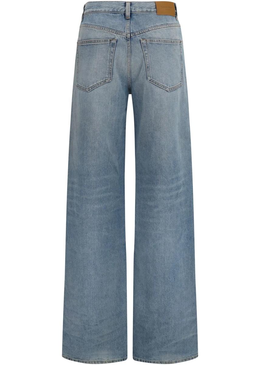 Blugi 90's high-waisted wide-leg Jeans - Img 2