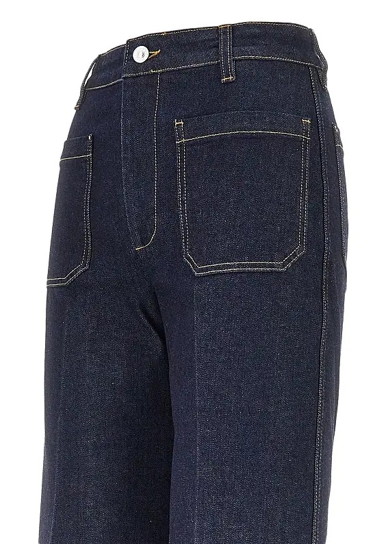 Blugi 'Alina' wide leg jeans - Img 2