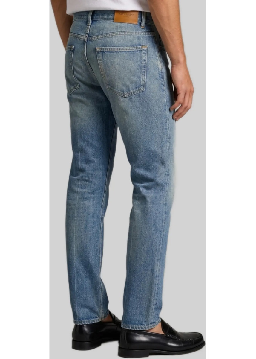 Blugi Authentic Medium Relax Tapered Leg Jeans - Img 2