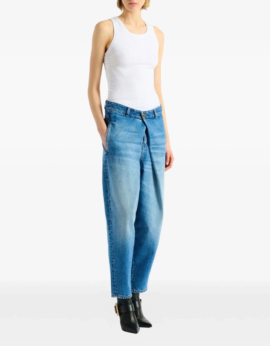Blugi Barrel denim Jeans - Img 5