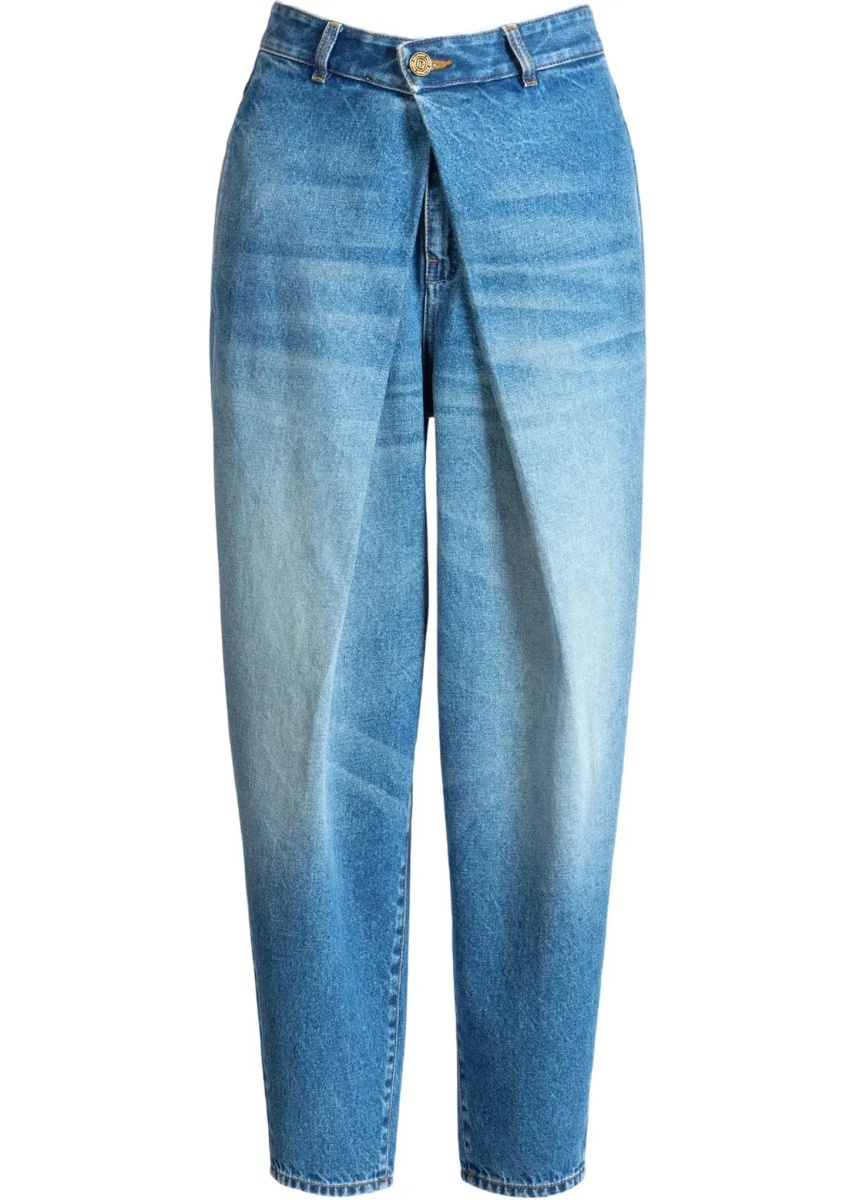 Blugi Barrel denim Jeans - Img 8