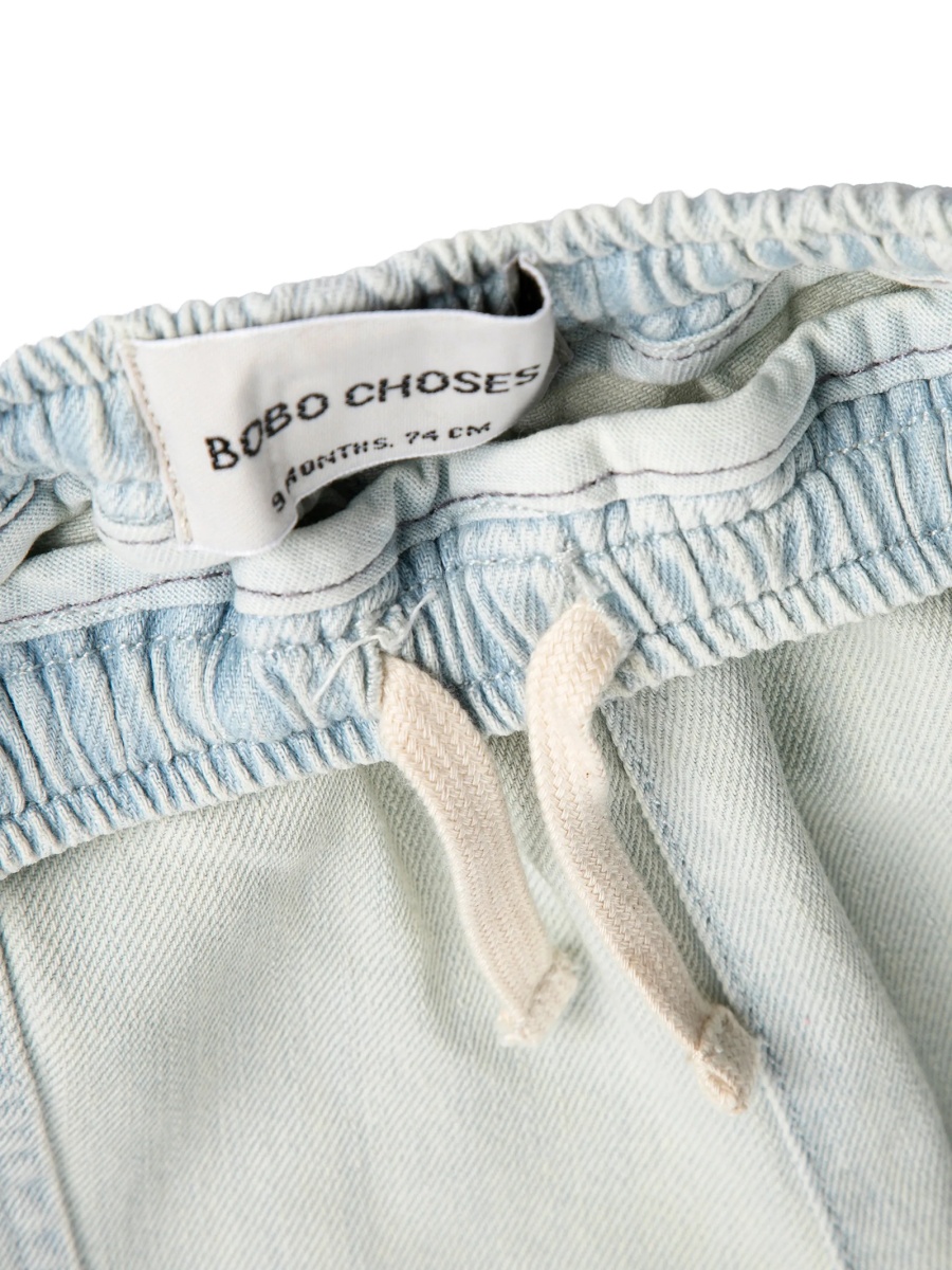 Blugi Bobo Choses albastri din bumbac organic - Img 5